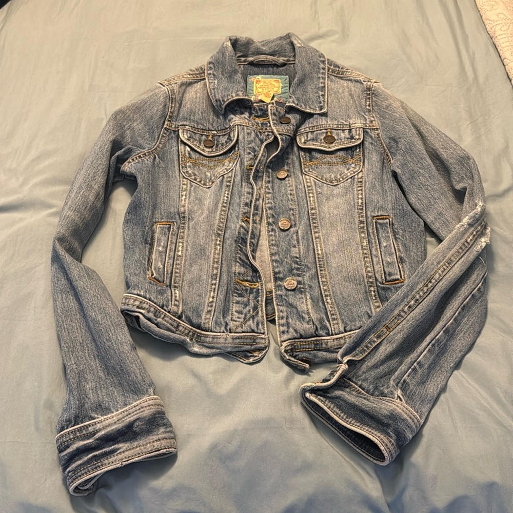 Abercrombie and Fitch denim jacket medium